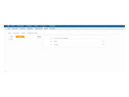 Create question groups