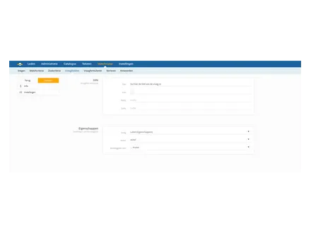 Setting up the profile page