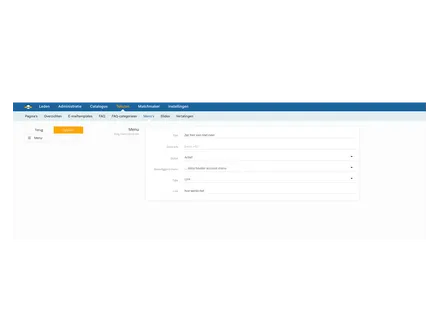Manage homepage components